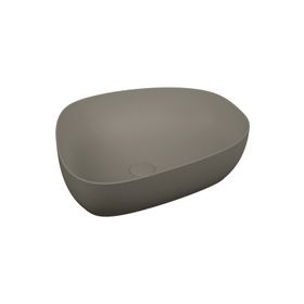 VitrA Outline 5991B450-0016 56 cm Mat Gri Outline Çanak Lavabo