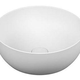 VitrA Outline 5992B401-0016 40 cm Mat Beyaz Yuvarlak Çanak Lavabo