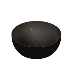 VitrA Outline 5992B483-0016 40 cm Mat Siyah Yuvarlak Çanak Lavabo