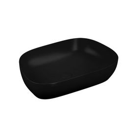 Vitra Outline 5993B483-0016 63 cm Mat Siyah Çanak Lavabo