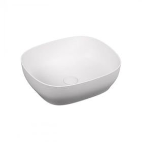 VitrA Outline 5994B401-0016 48 cm Mat Beyaz Kare Çanak Lavabo