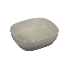 VitrA Outline 5994B420-0016 48 cm Mat Bej Kare Çanak Lavabo