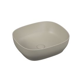 VitrA Outline 5994B420-0016 48 cm Mat Bej Kare Çanak Lavabo