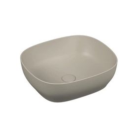 VitrA Outline 5994B420-0016 48 cm Mat Bej Kare Çanak Lavabo