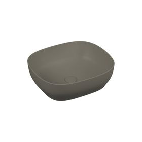 VitrA Outline 5994B450-0016 48 cm Mat Gri Kare Çanak Lavabo