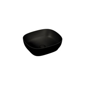 VitrA Outline 5994B483-0016 48 cm Mat Siyah Kare Çanak Lavabo