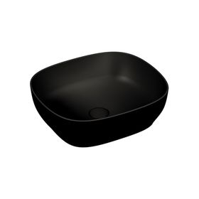 VitrA Outline 5994B483-0016 48 cm Mat Siyah Kare Çanak Lavabo