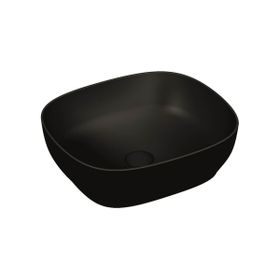 VitrA Outline 5994B483-0016 48 cm Mat Siyah Kare Çanak Lavabo