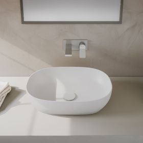 VitrA Outline 5995B403-0016 60 cm Beyaz Oval Çanak Lavabo