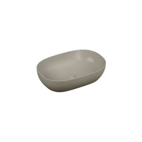 VitrA Outline 5995B420-0016 60 cm Mat Bej Oval Çanak Lavabo