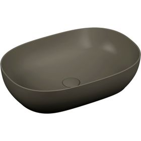 Vitra Outline 5995B450-0016 60 cm Mat Gri Oval Çanak Lavabo