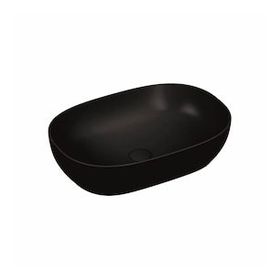 VitrA Outline 5995B483-0016 60 cm Mat Siyah Oval Çanak Lavabo
