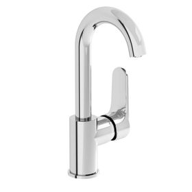 VitrA Ovalis A42799 Krom Döner Borulu Lavabo Bataryası