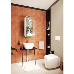 Vitra Plural 45 cm Kare Yüksek Çanak Lavabo