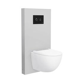 VitrA Renoform 773-5760-01 10,5 cm Açık Gri Asma Klozetler İçin Taharet Deliksiz Platform