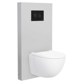 VitrA Renoform 773-5760-01 10,5 cm Açık Gri Asma Klozetler İçin Taharet Deliksiz Platform