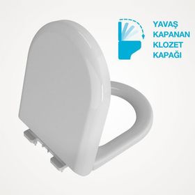 Vitra Retro Yavaş Kapanır Klozet Kapağı