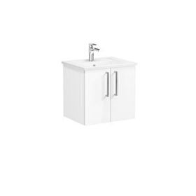 VitrA Root 66354 Parlak Beyaz 60 CM Kapaklı Lavabo Dolabı