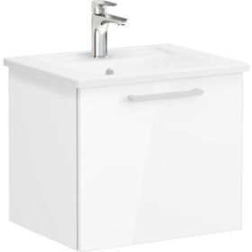 VitrA Root 66414 Parlak Beyaz 60 cm Tek Çekmeceli Lavabo Dolabı