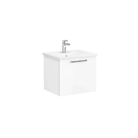 Vitra Root 66414 Parlak Beyaz 60 cm Tek Çekmeceli Lavabo Dolabı