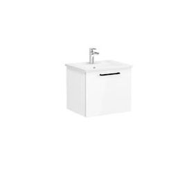 Vitra Root 66414 Parlak Beyaz 60 cm Tek Çekmeceli Lavabo Dolabı