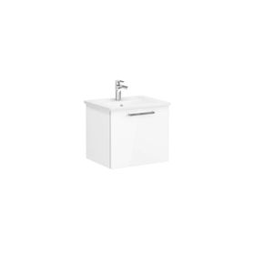 Vitra Root 66414 Parlak Beyaz 60 cm Tek Çekmeceli Lavabo Dolabı