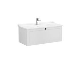 Vitra Root Classic 100 cm Açık Gri Banyo Dolabı Alt Modül Lavabo
