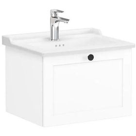 Vitra Root Classic 60 cm Beyaz Çekmeceli Banyo Dolabı Alt Modül Lavabo