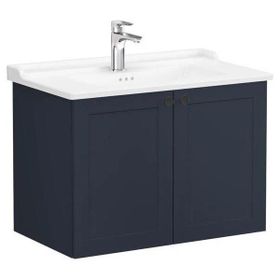 VitrA Root Classic 68727 Mat Lacivert 80 cm Kapaklı Lavabo Dolabı