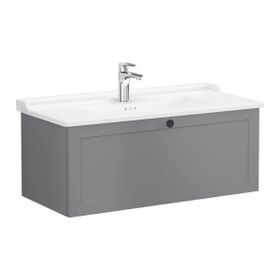 VitrA Root Classic 68829 100 CM Tek Çekmeceli Lavabo Dolabı