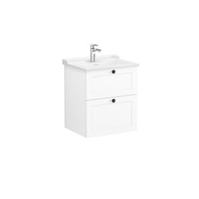 VitrA Root Classic 68848 Mat Beyaz 60 cm Çekmeceli Lavabo Dolabı