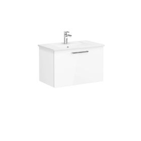 VitrA Root Flat 80 cm Beyaz Kapaklı Banyo Dolabı Alt Modül Lavabo