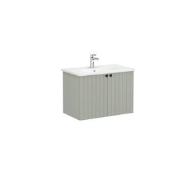 VitrA Root Groove 69295 Mat Retro Yeşil 80 cm Kapaklı Lavabo Dolabı