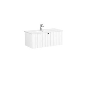 VitrA Root Groove 69394 Mat Beyaz 100 cm Çekmeceli Lavabo Dolabı