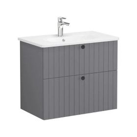VitrA Root Groove 69438 80 cm İki Çekmeceli Lavabo Dolabı