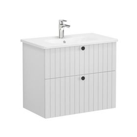 VitrA Root Groove 69438 80 cm İki Çekmeceli Lavabo Dolabı