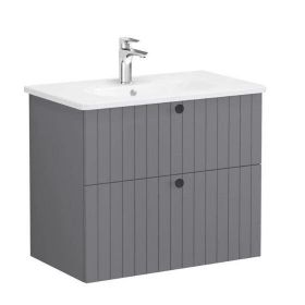 VitrA Root Groove 69438 80 cm İki Çekmeceli Lavabo Dolabı