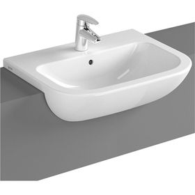 Vitra S20 55 cm Yarım Tezgah Lavabo