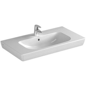 VitrA S20 5523B003-0001 85x46 cm Beyaz Etajerli Seramik Lavabo
