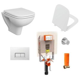 VitrA S20 Kanalsız Asma Klozet ve Gömme Rezervuar Tam Set