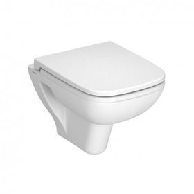 Vitra S20 Square Beyaz Kısa Asma Klozet ve Nuvoplast Yavaş Kapanır Kapak