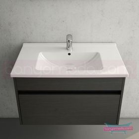 VitrA S50 100 cm Etajerli Lavabo