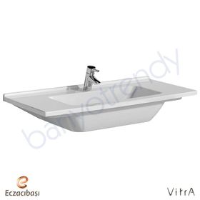 VitrA S50 100 cm Etajerli Lavabo