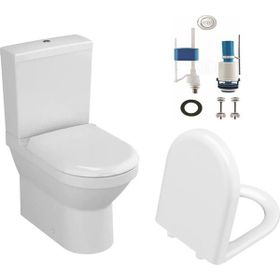 Vitra S50 Duvara Sıfır Klozet Rezervuar İç Takım ve Yavaş Kapak
