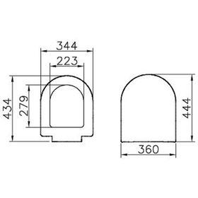 Vitra S50 Klozet Kapağı