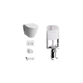VitrA S50 Rim-Ex 5745(0088)+5422(0107) Klozet ve Rezervuar Kombinasyonu