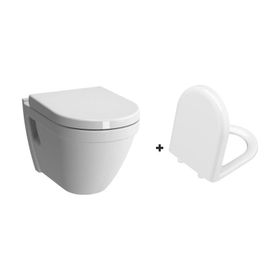 VitrA S50 Rimex Kanalsız Asma Klozet ve 121-003-909 Yavaş Kapanan Kapak
