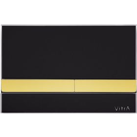 VitrA Select 740-1105 Siyah-Altın Kumanda Paneli
