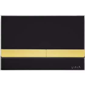 VitrA Select 740-1105 Siyah-Altın Kumanda Paneli