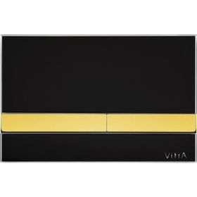 VitrA Select 740-1105 Siyah-Altın Kumanda Paneli